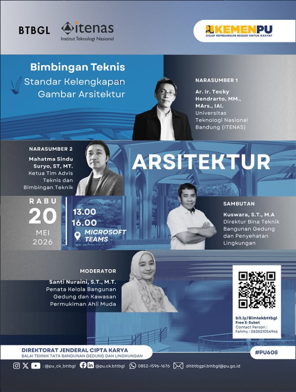 Bimbingan Teknis Standar Kelengkapan Gambar Arsitektur