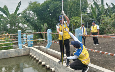Perkuat Sanitasi Daerah, Balai Teknik Sanitasi Lakukan Evaluasi Desain IPLT Mrican Ponorogo