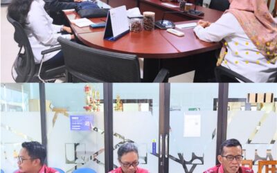 Balai Teknik Sanitasi Menerima Kunjungan Kerja Dinas PUTR Kota Palangka Raya